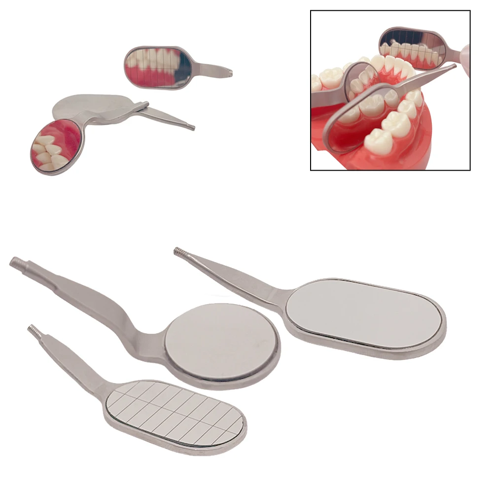 Anti-Fog Rhodium Dental Mouth Mirrors - Reusable Long Shape Oral Reflectors for Dentists & Clinics, High-Quality Tools
Anti-Fog Rhodium Dental Mouth Mirrors - Reusable Long Shape Oral Reflectors for Dentists & Clinics, High-Quality Tools