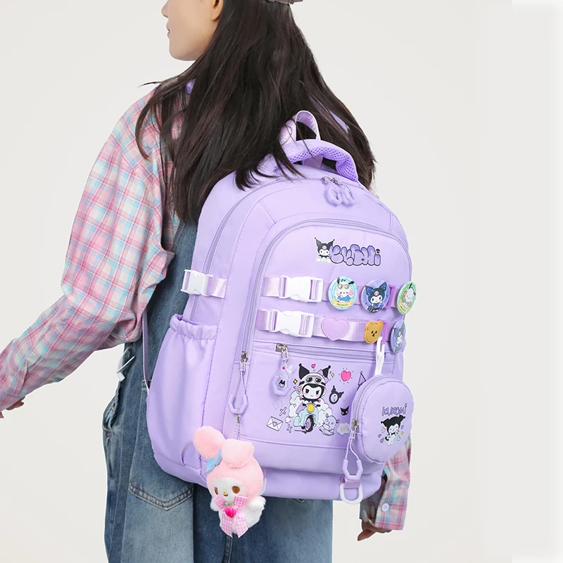 2024New Solid Large Capacity Oxford Cloth Unisex Backpack High Quality Cute Cartoon Pattern Schoolbag Durable Versatile Backpack
2024New Solid Large Capacity Oxford Cloth Unisex Backpack High Quality Cute Cartoon Pattern Schoolbag Durable Versatile Backpack