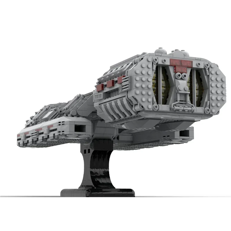 Модель MOC Battlestar Galactica, строительные блоки, межзвездный фильм, головоломка, кирпичи, набор космических кораблей, технология головоломки, игрушка «сделай сам», подарок для ребенка
Модель MOC Battlestar Galactica, строительные блоки, межзвездный фильм, головоломка, кирпичи, набор космических кораблей, технология головоломки, игрушка «сделай сам», подарок для ребенка