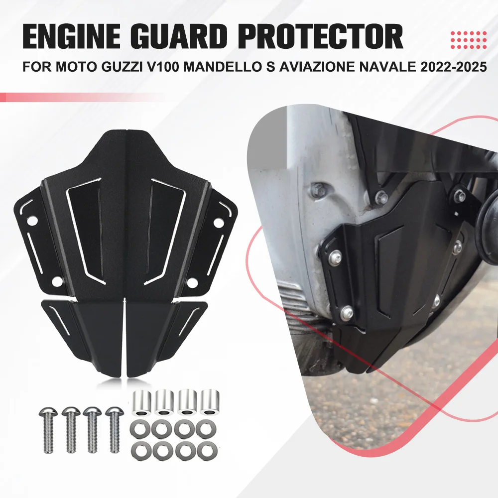 2025 Motorcycle Aluminium Accessories For Moto Guzzi V100 Mandello S Aviazione Navale Chassis Guard Engine Protective Cover Kit
2025 Motorcycle Aluminium Accessories For Moto Guzzi V100 Mandello S Aviazione Navale Chassis Guard Engine Protective Cover Kit