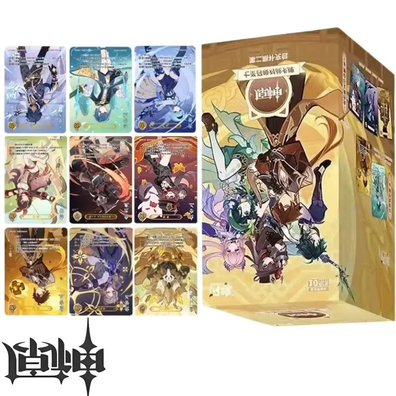 Genshin Impact Phase 2 Expansion Pack Full Set of Battle Cards Genshin Impact Collectible Cards Board Game Anime Merchandise
Genshin Impact Phase 2 Expansion Pack Full Set of Battle Cards Genshin Impact Collectible Cards Board Game Anime Merchandise