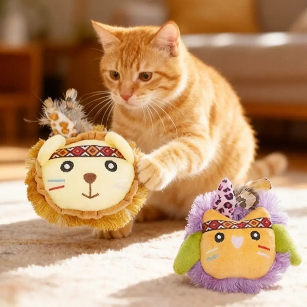 Animal Pattern Catnip Chew Teething Relief Feather Tassel Interactive Cat Self Play Biting Texture Kitten Pet Entertainment
Animal Pattern Catnip Chew Teething Relief Feather Tassel Interactive Cat Self Play Biting Texture Kitten Pet Entertainment