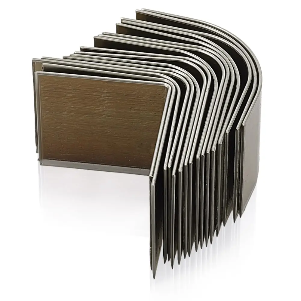 Набор из 15 кожаных угловых пробойников, инструмент для обрезки краев из высокоуглеродистой стали для рукоделия
Набор из 15 кожаных угловых пробойников, инструмент для обрезки краев из высокоуглеродистой стали для рукоделия