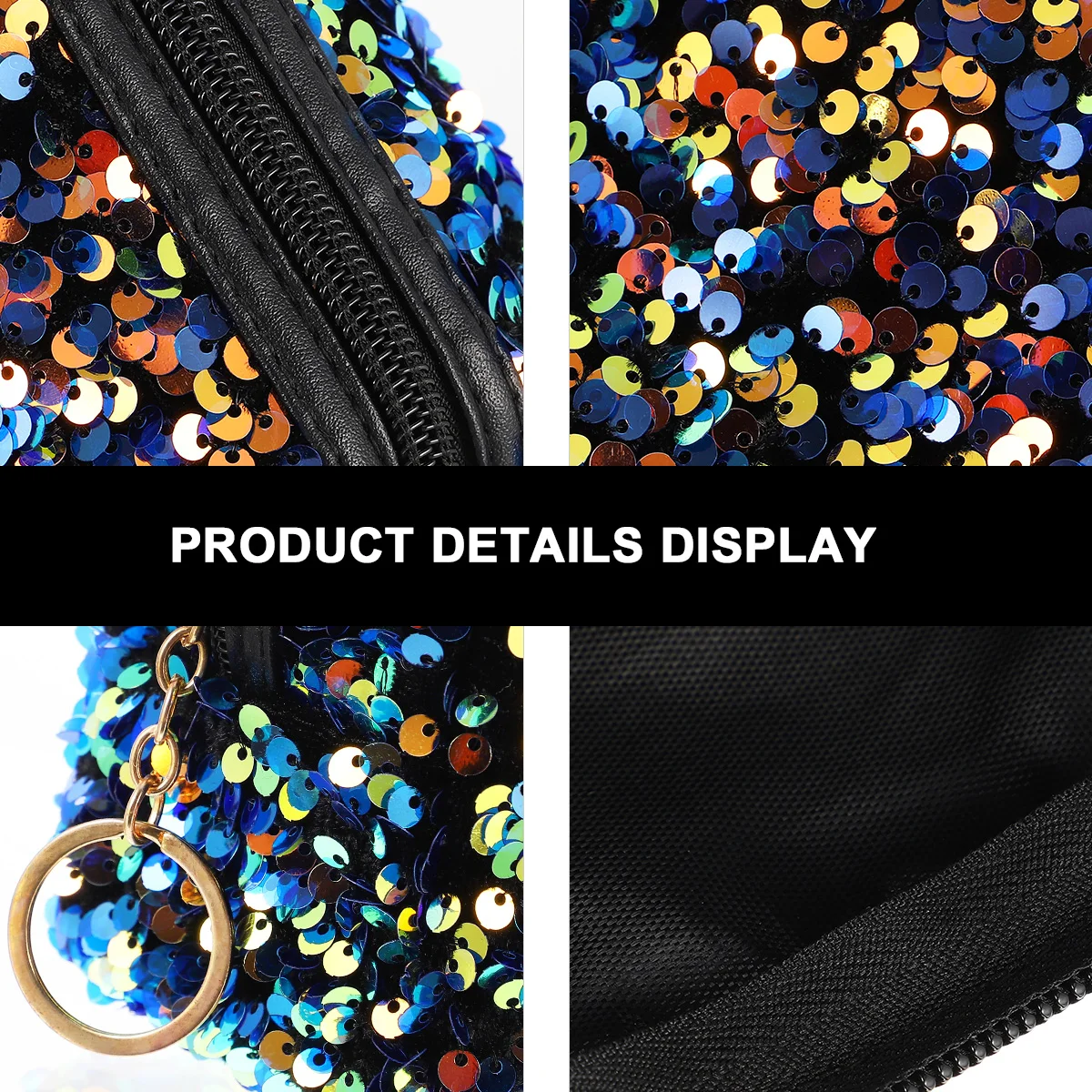 Sequin Bag Large Capacity Travel Makeup Organizer Blue Tote Pouch Storage Toiletry Bag Fashion Oxford Cloth
Sequin Bag Large Capacity Travel Makeup Organizer Blue Tote Pouch Storage Toiletry Bag Fashion Oxford Cloth