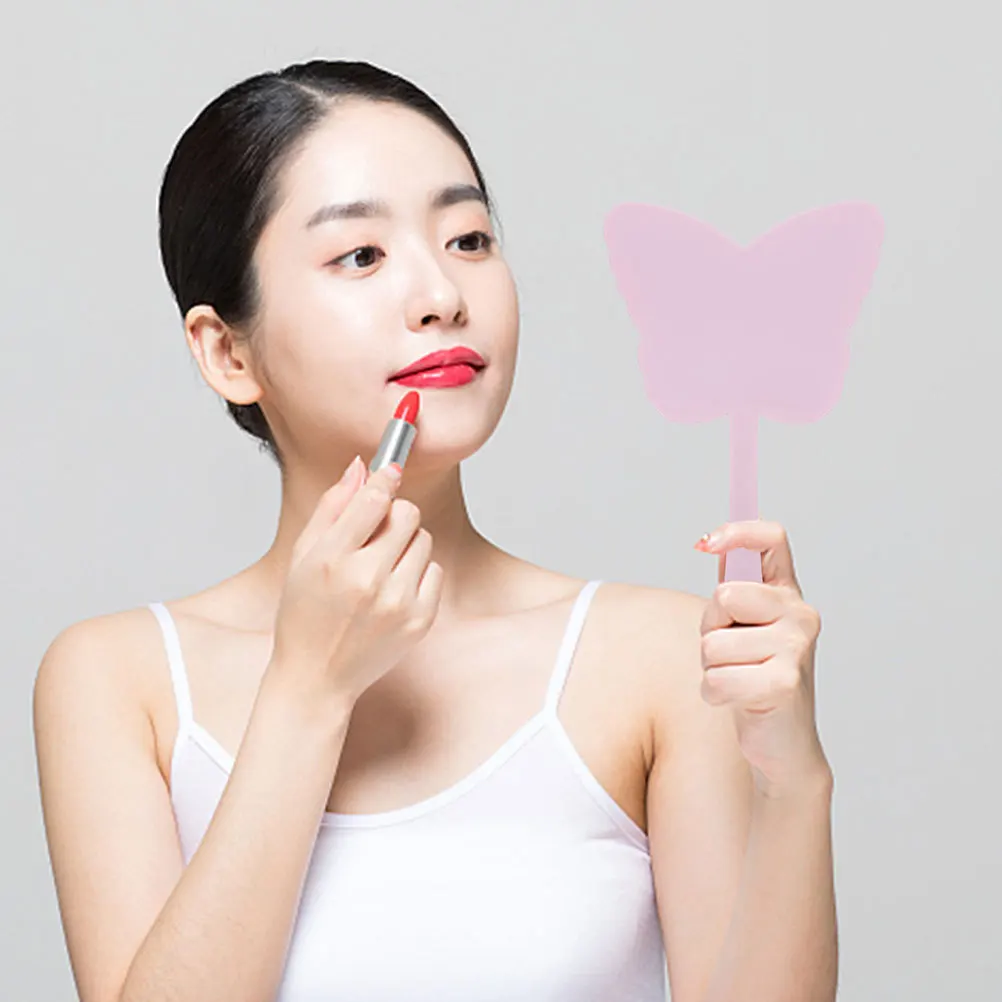 1Pair Small Butterfly Shape Handheld Makeup Mirror Portable Lightweight Travel Vanity Mirror Hand Held Mirrors
1Pair Small Butterfly Shape Handheld Makeup Mirror Portable Lightweight Travel Vanity Mirror Hand Held Mirrors