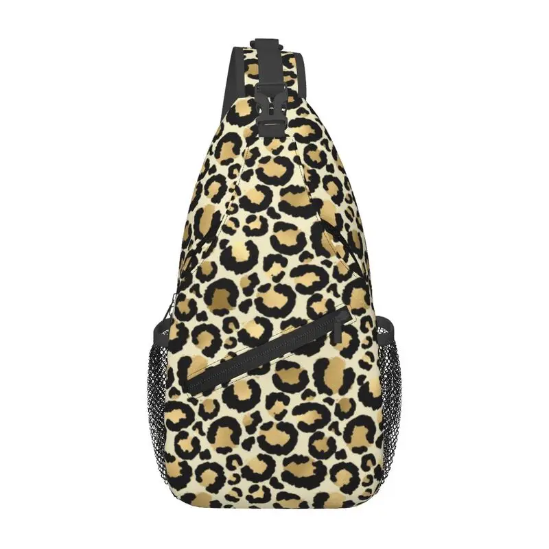 Custom Gold Spotted Leopard Print Sling Bag for Men Cool Animal Cheetah Shoulder Crossbody Chest Backpack Travel Hiking Daypack
Custom Gold Spotted Leopard Print Sling Bag for Men Cool Animal Cheetah Shoulder Crossbody Chest Backpack Travel Hiking Daypack