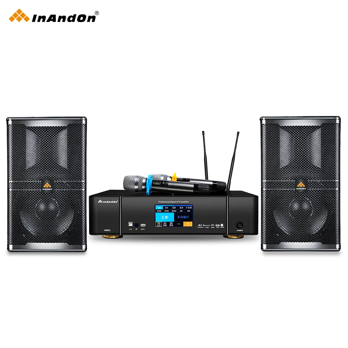 22" Karaoke Player Machine 6T InAndOn Touch Screen Karaoke System Professional Speaker Amplifier Wireless Microphone Karaoke Set
22" Karaoke Player Machine 6T InAndOn Touch Screen Karaoke System Professional Speaker Amplifier Wireless Microphone Karaoke Set