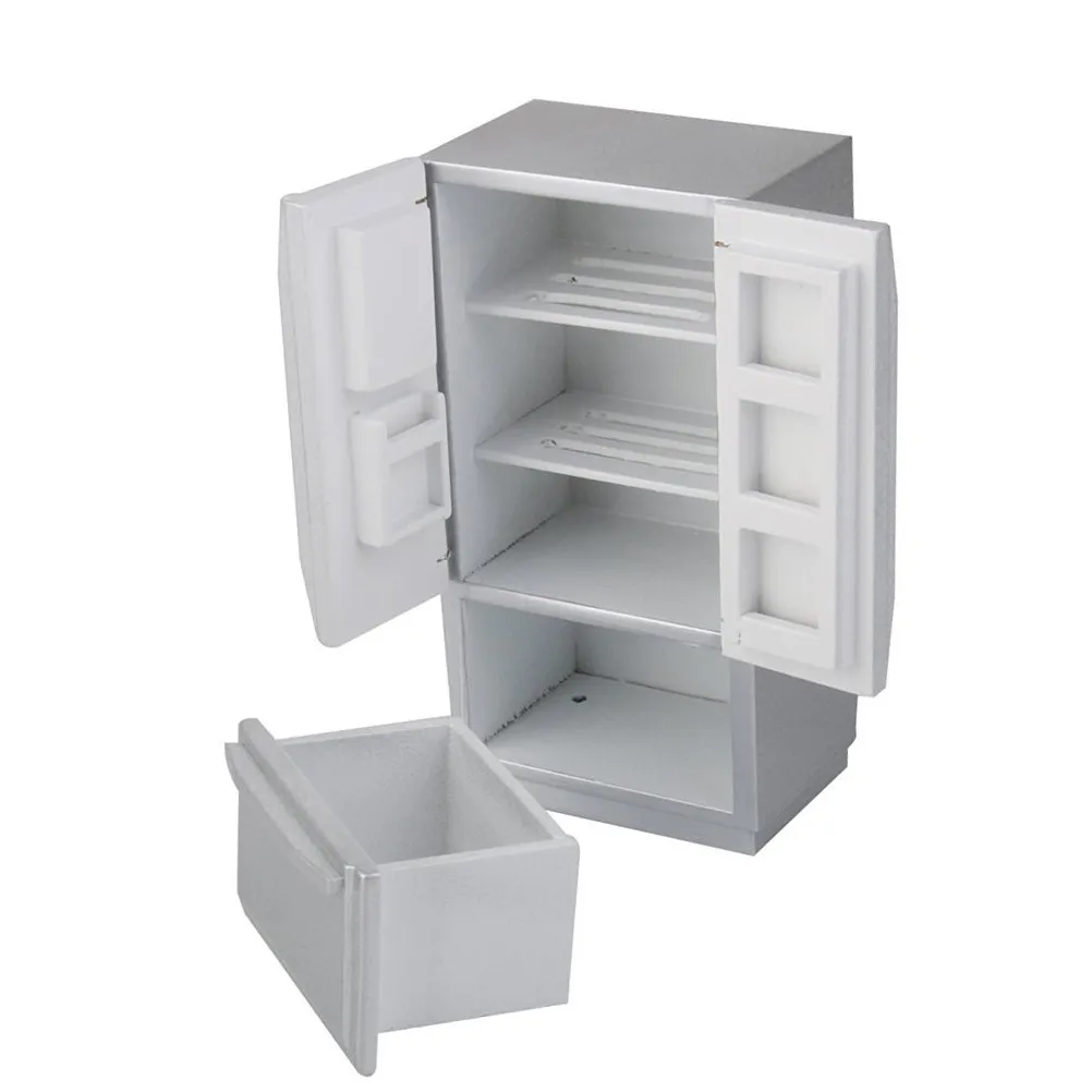 1Pcs Mini Refrigerator Simulation Double Doors Wooden Furniture for Kids Mini House Decoration Educational Early Learning
1Pcs Mini Refrigerator Simulation Double Doors Wooden Furniture for Kids Mini House Decoration Educational Early Learning
