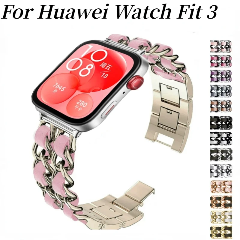 Ремешок металлический для Huawei Watch Fit 3 Band, сменный Браслет для смарт-часов Huawei Watch Fit 3, аксессуары для часов
Ремешок металлический для Huawei Watch Fit 3 Band, сменный Браслет для смарт-часов Huawei Watch Fit 3, аксессуары для часов