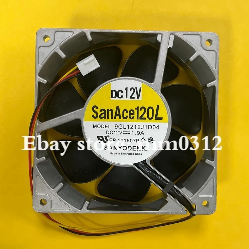 For SANYO 9GL1212J1D04 12038 12CM 12V 1.9A Case High Airflow Cooling Fan
For SANYO 9GL1212J1D04 12038 12CM 12V 1.9A Case High Airflow Cooling Fan