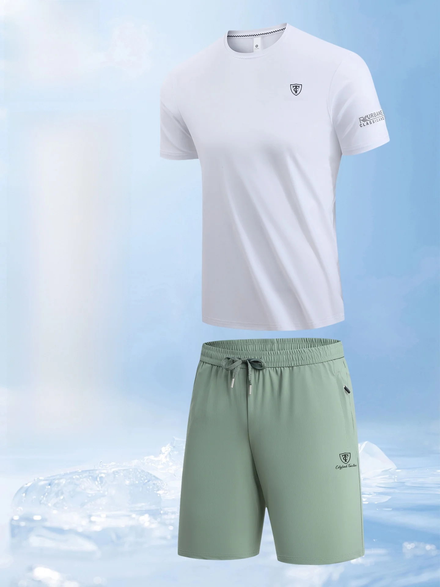 Мужской комплект футболок Lincoln Ice Silk: быстросохнущие, дышащие, легкие, для спорта, фитнеса, бега, в стиле Ханьфу, с коротким рукавом
Мужской комплект футболок Lincoln Ice Silk: быстросохнущие, дышащие, легкие, для спорта, фитнеса, бега, в стиле Ханьфу, с коротким рукавом