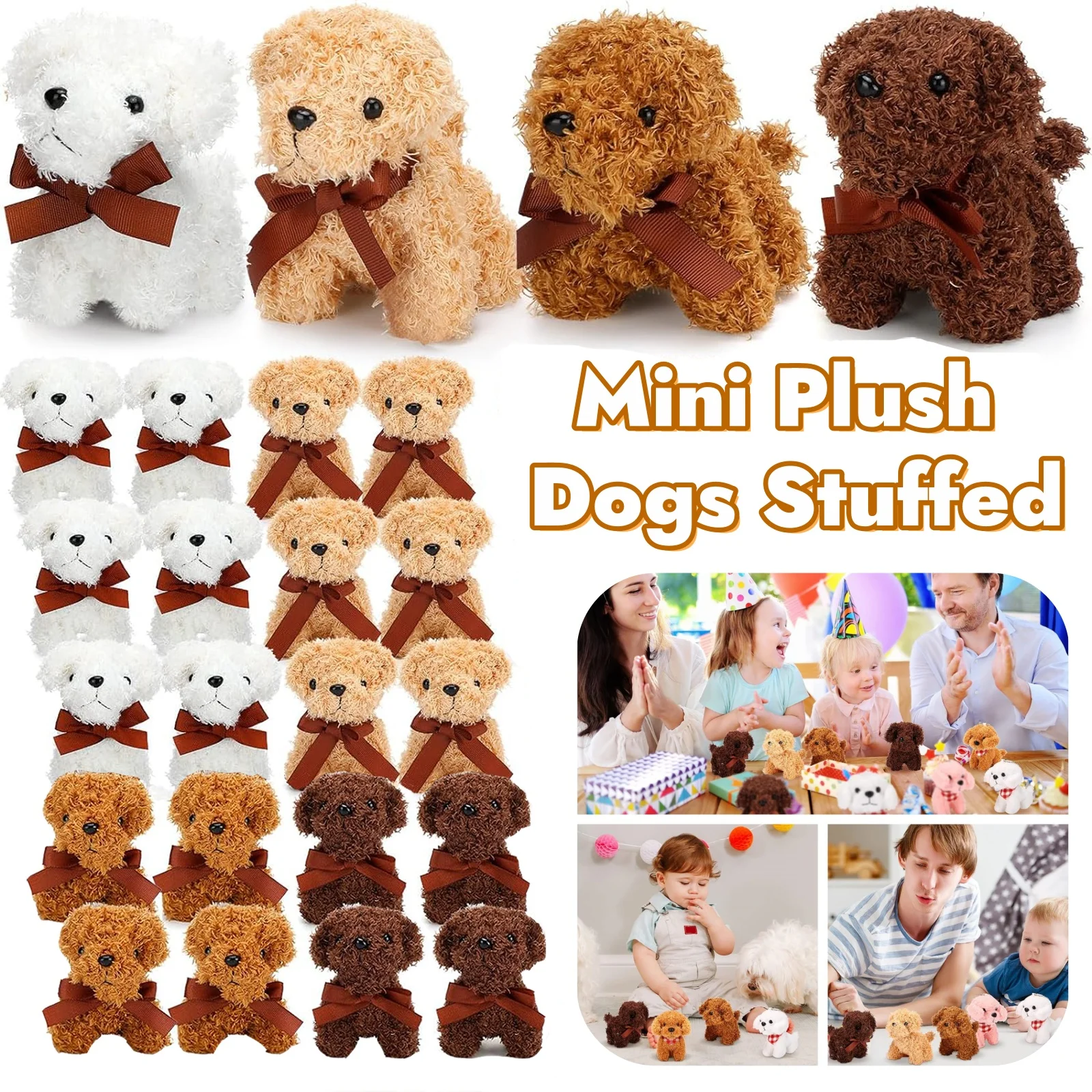 8-40 Pcs 5 Inches Mini Plush Dogs Small Stuffed Dog Bulk Plush Toy Adopt a Dog Party Favors for Gift Bag Fillers Back to School
8-40 Pcs 5 Inches Mini Plush Dogs Small Stuffed Dog Bulk Plush Toy Adopt a Dog Party Favors for Gift Bag Fillers Back to School