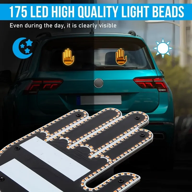 Car Finger Expression Light Led Illuminated Gesture Light Car Finger Light Rage Signs Middle Finger Gesture Light Hand Lamp
Car Finger Expression Light Led Illuminated Gesture Light Car Finger Light Rage Signs Middle Finger Gesture Light Hand Lamp