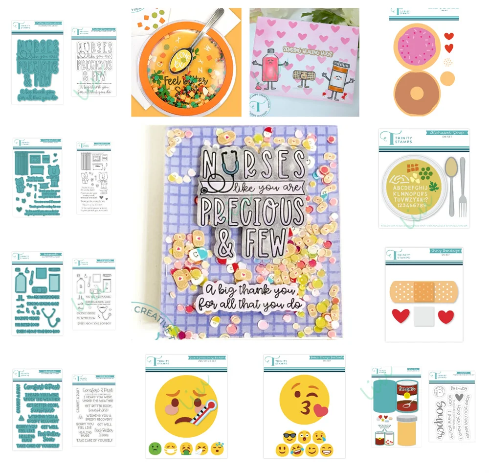 2025 March New Metal Cutting Dies DIY Handmade Embossed Templates Photo Albums Nurses Day Sick and Tired Tiny Bandage Die Set
2025 March New Metal Cutting Dies DIY Handmade Embossed Templates Photo Albums Nurses Day Sick and Tired Tiny Bandage Die Set
