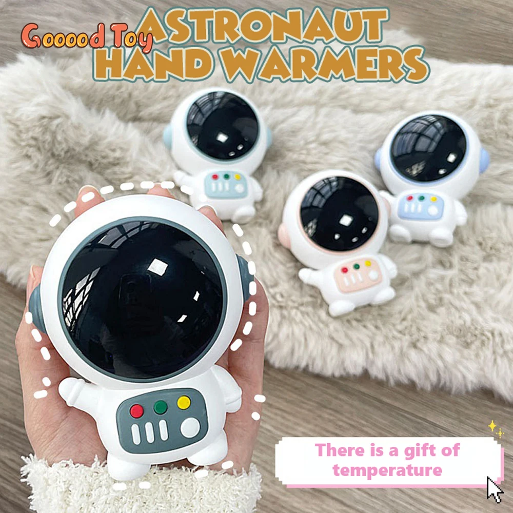 Hand Warmer Winter Mini Cute Astronauts Spaceman Rechargeable Electric Hands Heater Intelligent Temperature Girlfriend Gift
Hand Warmer Winter Mini Cute Astronauts Spaceman Rechargeable Electric Hands Heater Intelligent Temperature Girlfriend Gift