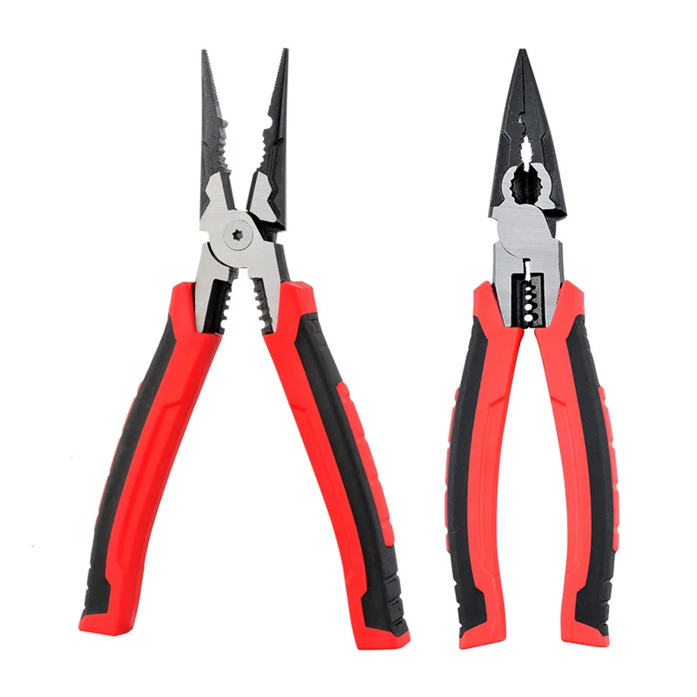 Crome Vanadium 8 Inch Long Nose Plier Needle Nose Pliers Press Tool Multi Hand Tool With Double Colour Handle
Crome Vanadium 8 Inch Long Nose Plier Needle Nose Pliers Press Tool Multi Hand Tool With Double Colour Handle