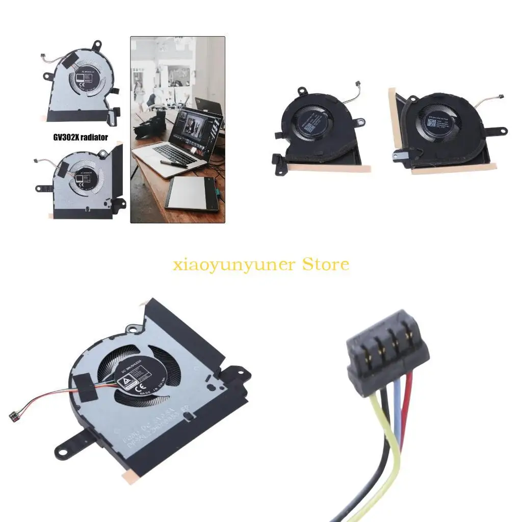 P9JB CPU Cooling Fan Module for ROG FlowX13 GV302X GV302XI GV302XU Laptop GPU Coolers
P9JB CPU Cooling Fan Module for ROG FlowX13 GV302X GV302XI GV302XU Laptop GPU Coolers