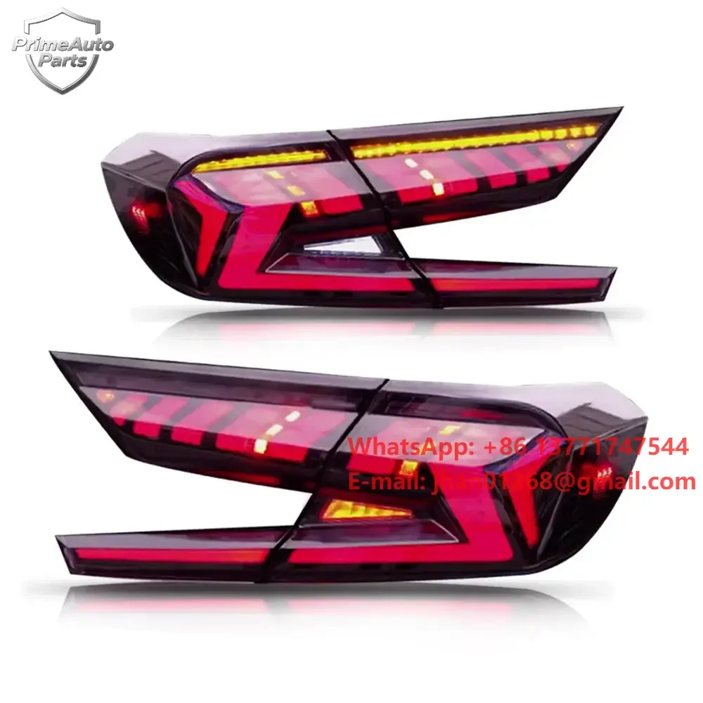 Factory Direct Sales Car Tail Start up Animation Led Rear Lamp for Honda Accord 2018 2019 Led Tail Lights Assembly
Factory Direct Sales Car Tail Start up Animation Led Rear Lamp for Honda Accord 2018 2019 Led Tail Lights Assembly