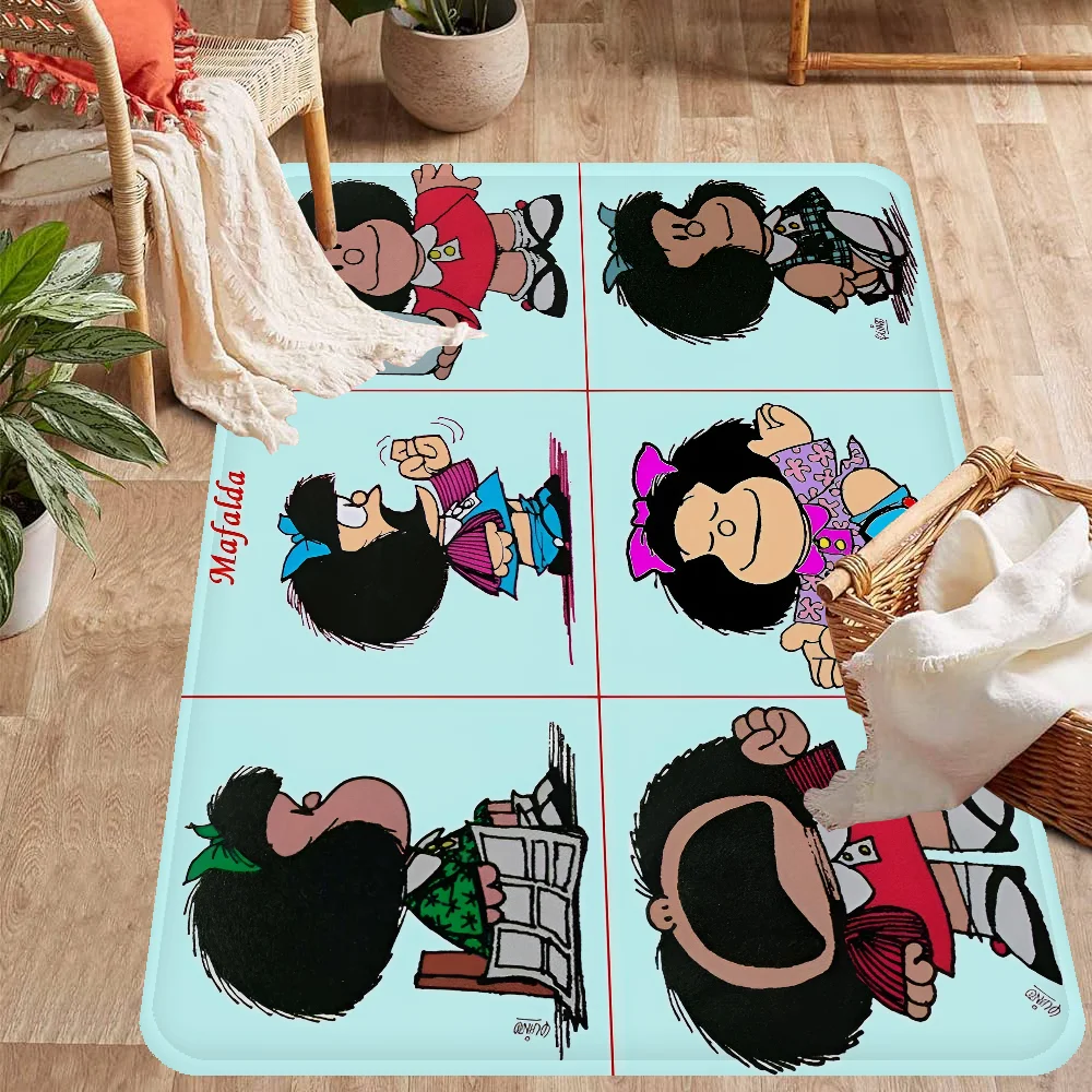 Mafalda Floor Mat INS Style Soft Bedroom Floor House Laundry Room Mat Anti-skid Household Carpets
Mafalda Floor Mat INS Style Soft Bedroom Floor House Laundry Room Mat Anti-skid Household Carpets
