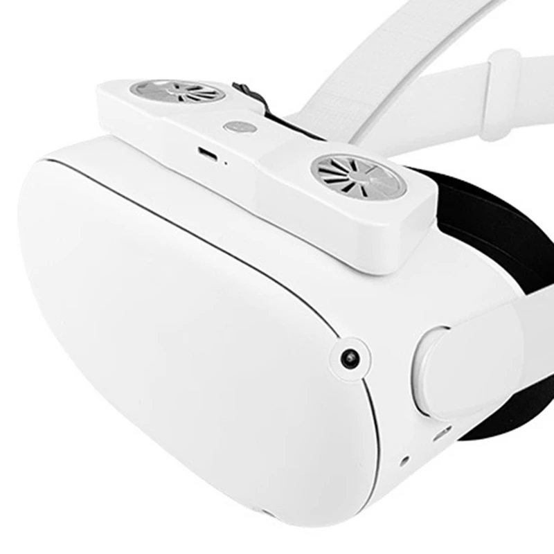 Dual Fan Air Circulation Mask For Oculus Quest 2 Active Air Fan No Fog Facial Interface Face Pad Relieve VR Accessories
Dual Fan Air Circulation Mask For Oculus Quest 2 Active Air Fan No Fog Facial Interface Face Pad Relieve VR Accessories