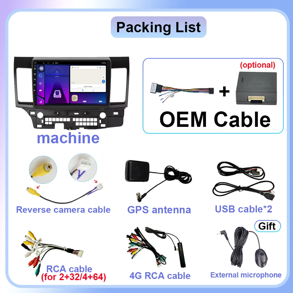 For Mitsubishi Lancer EX 2010-2017 Carplay Navigazione Multimedi Head Unit Screen DVD GPS Screen No 2Din DVD,Autoradio Android
For Mitsubishi Lancer EX 2010-2017 Carplay Navigazione Multimedi Head Unit Screen DVD GPS Screen No 2Din DVD,Autoradio Android