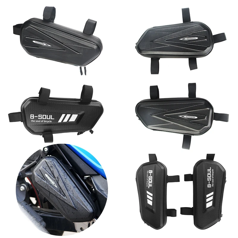 Motorcycle Side Bags Waterproof EVA Hard Shell Electric Bike Hanging Bag Mountain Bike Triangle Pouch Bag Motorcycle Saddle Bag
Motorcycle Side Bags Waterproof EVA Hard Shell Electric Bike Hanging Bag Mountain Bike Triangle Pouch Bag Motorcycle Saddle Bag