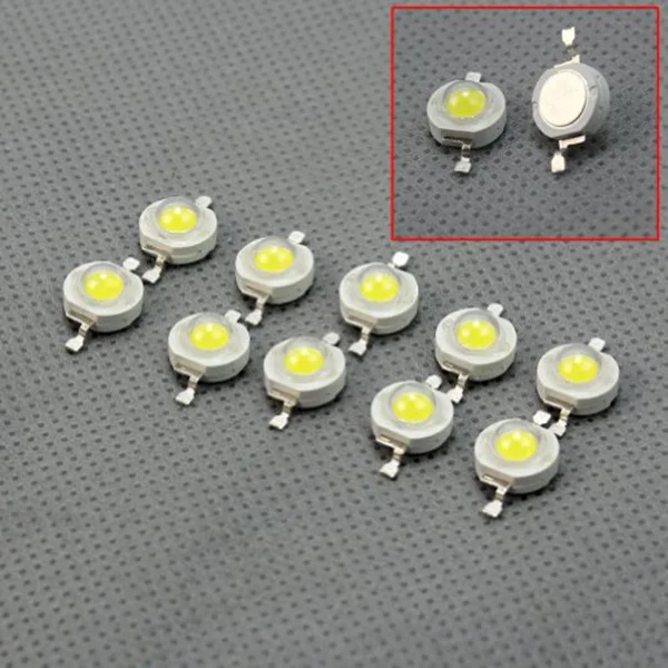 10Pcs 3W High Power LED Beads 45mil Chip 6000-6500k Cool White for Energy Saving Lighting LED Saving Chip Lamp
10Pcs 3W High Power LED Beads 45mil Chip 6000-6500k Cool White for Energy Saving Lighting LED Saving Chip Lamp