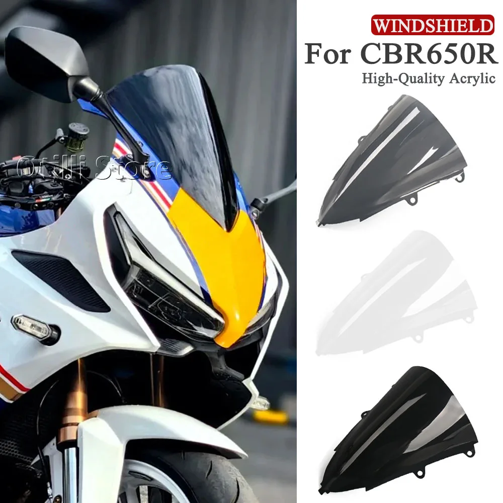 Motorcycle Wind Windshield Windscreen Screen Fairing For Honda CBR650 CBR650R CBR650 R CBR 650 R 650R 2019-2025 2024 2023 2022
Motorcycle Wind Windshield Windscreen Screen Fairing For Honda CBR650 CBR650R CBR650 R CBR 650 R 650R 2019-2025 2024 2023 2022