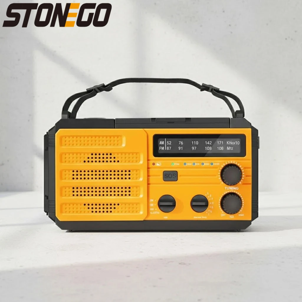 Emergency Hand Crank Rechargeable Flashlight Solar LED Radio Multi-Functional Reading Light Portable Emergency Device
Emergency Hand Crank Rechargeable Flashlight Solar LED Radio Multi-Functional Reading Light Portable Emergency Device