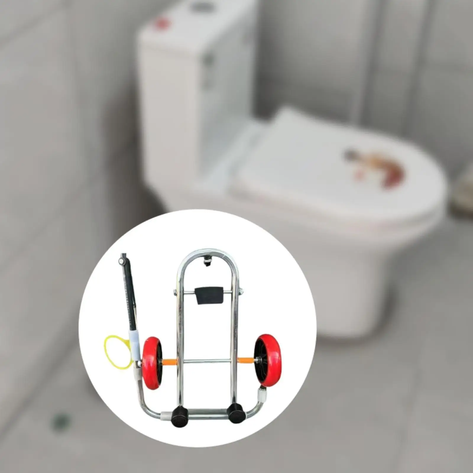 Домкрат для унитаза Экономия труда Простота в использовании Гибкий портативный складной подъемник для транспортировки унитаза Легко поднимается, переместить и ремонт унитазов 
Домкрат для унитаза Экономия труда Простота в использовании Гибкий портативный складной подъемник для транспортировки унитаза Легко поднимается, переместить и ремонт унитазов