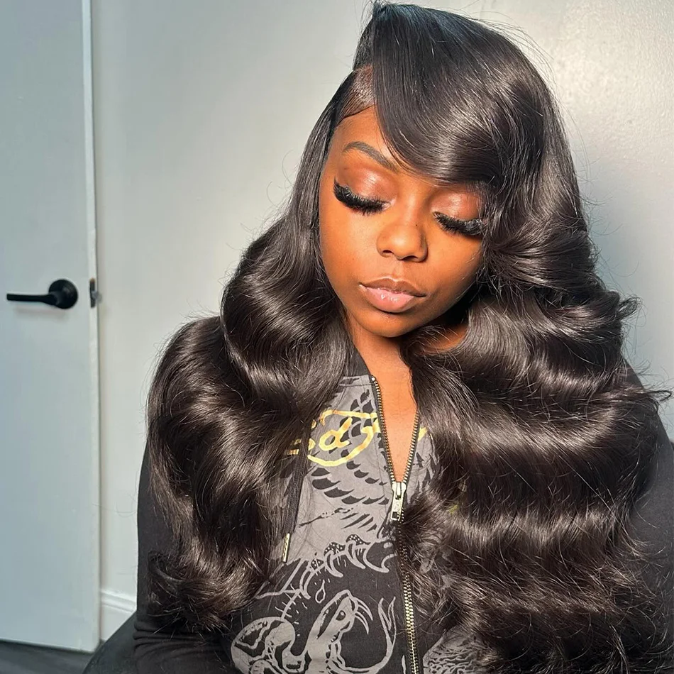40 Inch Body Wave 13x6 HD Lace Frontal Wigs 250 Density Pre Plucked Remy Hair 5x5 Glueless Natural Black Lace Front Wigs
40 Inch Body Wave 13x6 HD Lace Frontal Wigs 250 Density Pre Plucked Remy Hair 5x5 Glueless Natural Black Lace Front Wigs