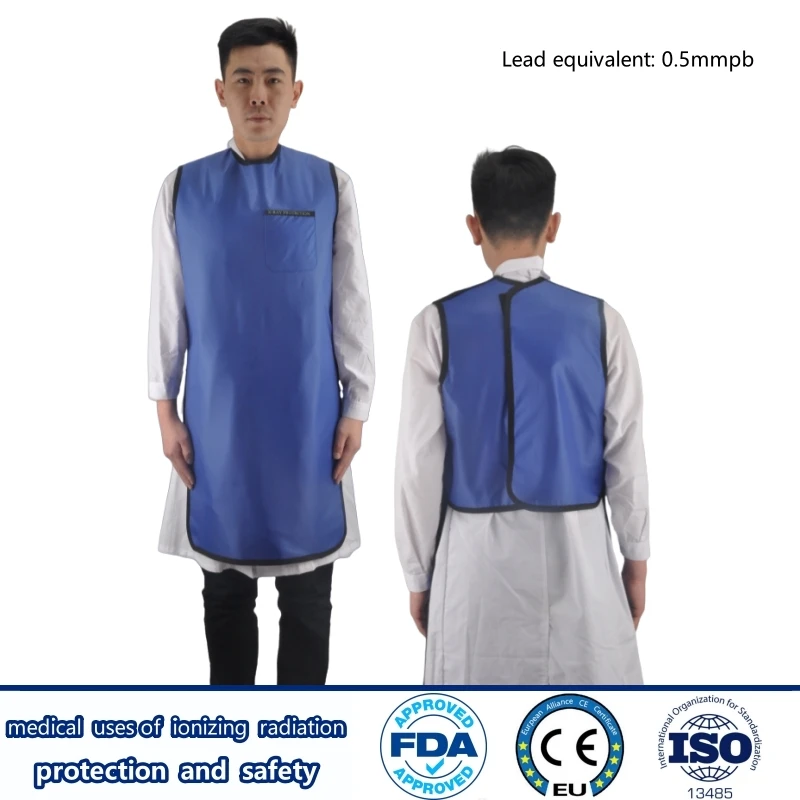 Recommend x-ray gamma ray protective 0.5mmpb lead vest radioactive factory nuclear radiation protection long lead vest overcoat
Recommend x-ray gamma ray protective 0.5mmpb lead vest radioactive factory nuclear radiation protection long lead vest overcoat