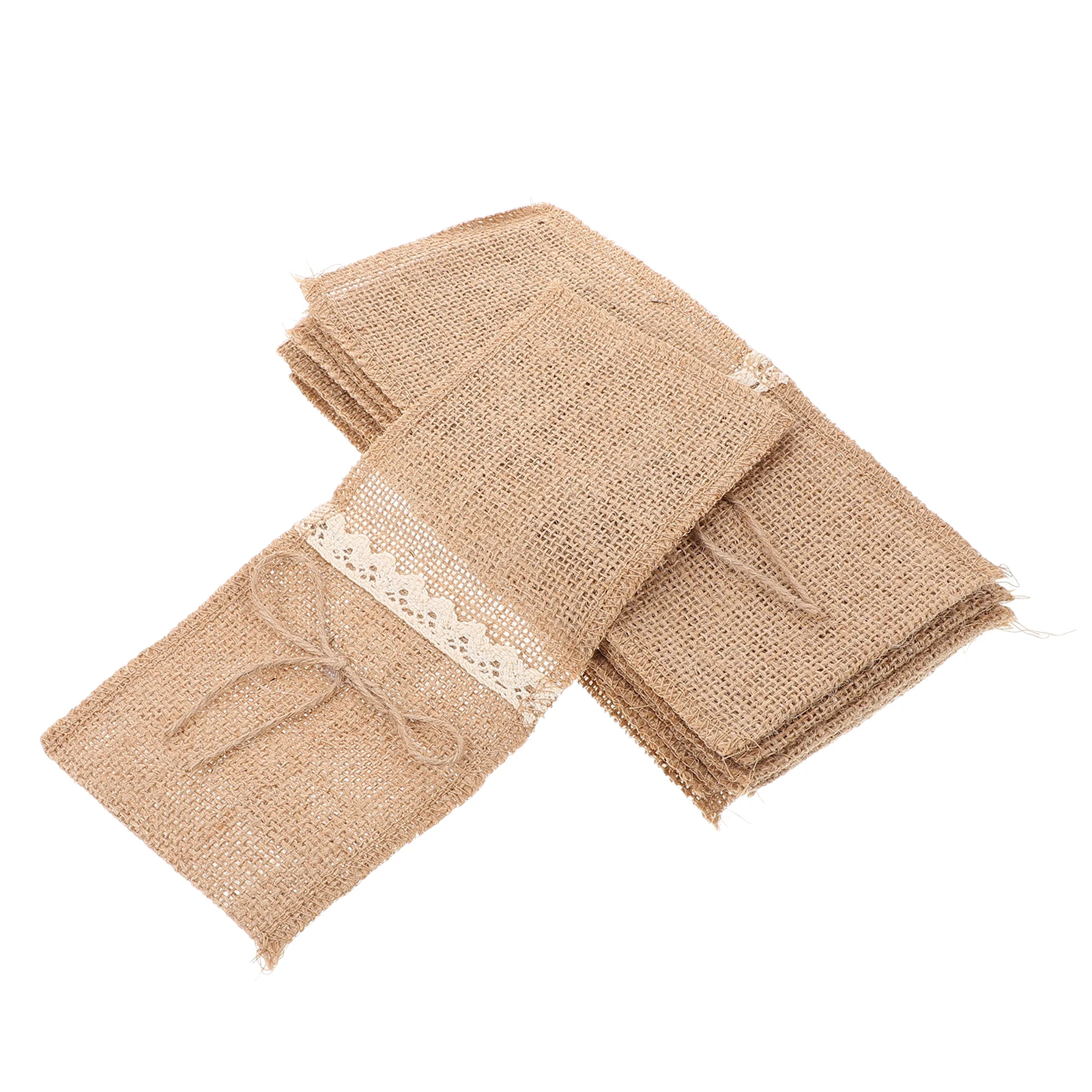 10 Pcs Pockets Cutlery Storage Bag Rustic Decor Silverware Pouch Bags Burlap Forks
10 Pcs Pockets Cutlery Storage Bag Rustic Decor Silverware Pouch Bags Burlap Forks