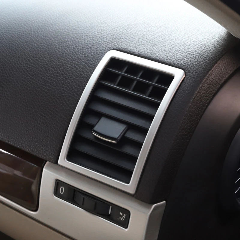 for VW Touareg 2003-2010 interior upgrades, central air conditioning vent trims, interior decorative strips
for VW Touareg 2003-2010 interior upgrades, central air conditioning vent trims, interior decorative strips