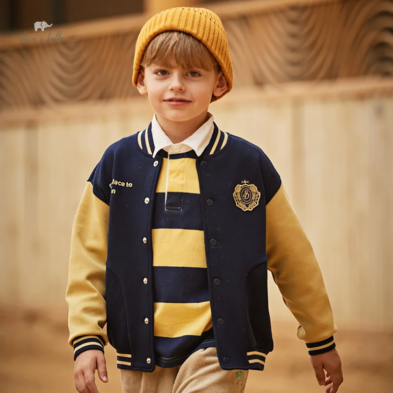Dave Bella Children's Boy's Autumn Fashion Casual Tops Overcoat Cool Baseball Uniform Outdoors Sports Party DB3235942
Dave Bella Children's Boy's Autumn Fashion Casual Tops Overcoat Cool Baseball Uniform Outdoors Sports Party DB3235942