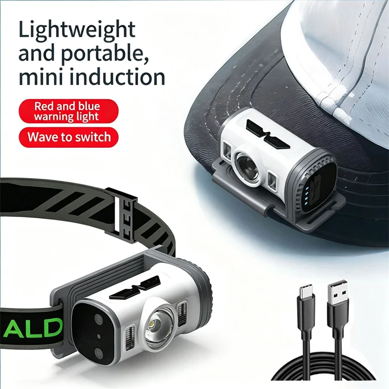 Multi-Functional LED Head Lamp Motion Sensor Hat Clip Lamp Rechargeable Headlight Led Head For Outdoor Fishing Camping Lantern
Multi-Functional LED Head Lamp Motion Sensor Hat Clip Lamp Rechargeable Headlight Led Head For Outdoor Fishing Camping Lantern