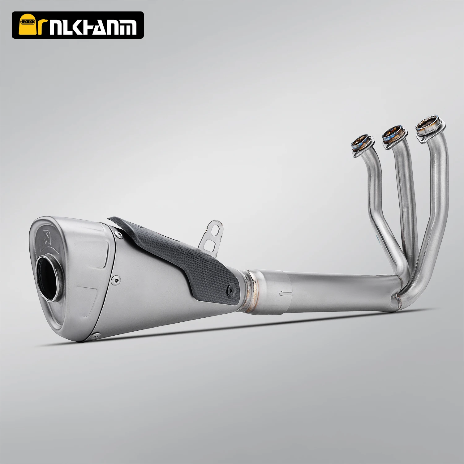 For CF 675SR Motorcycle exhaust system modification CF 675SR Ti. alloy with slip on muffler full section for 675SR 2024-
For CF 675SR Motorcycle exhaust system modification CF 675SR Ti. alloy with slip on muffler full section for 675SR 2024-