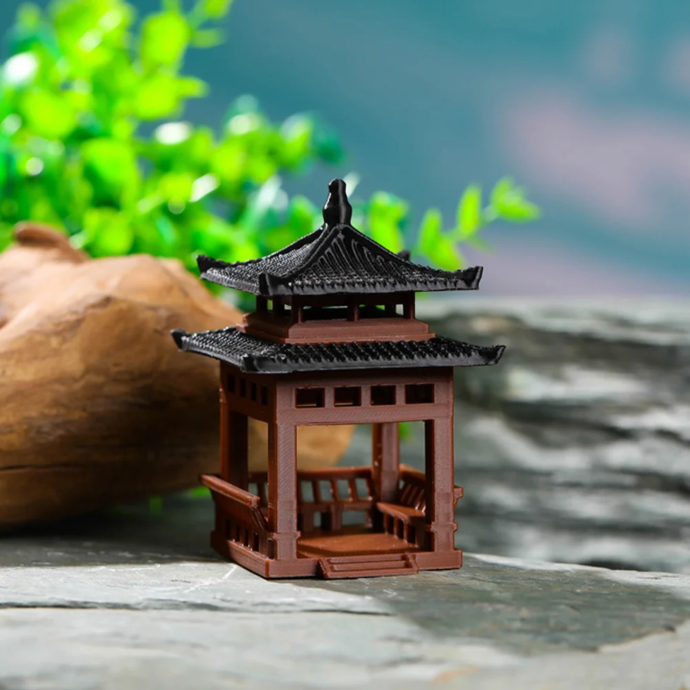 Micro Landscape Four-corner Pavilion Model Fish Tank Landscaping Adornment Ornaments Decorate Mini Statue Plastic Home
Micro Landscape Four-corner Pavilion Model Fish Tank Landscaping Adornment Ornaments Decorate Mini Statue Plastic Home