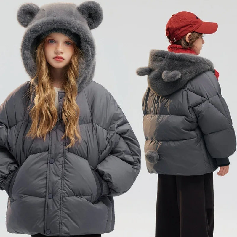 Зимние детские парки для девочек с пушистыми медвежьими ушками и капюшоном, теплые детские куртки для девочек с утепленными серыми карманами, верхняя одежда для девочек 4–14 лет, пальто
Зимние детские парки для девочек с пушистыми медвежьими ушками и капюшоном, теплые детские куртки для девочек с утепленными серыми карманами, верхняя одежда для девочек 4–14 лет, пальто