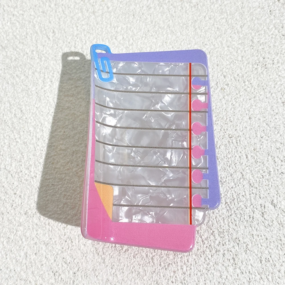 Oversize Acrylic Gradient Color Notebook Shape Hair Clip Claw For Women New Geometric No Slip Ponytail Party Accessories Tool
Oversize Acrylic Gradient Color Notebook Shape Hair Clip Claw For Women New Geometric No Slip Ponytail Party Accessories Tool