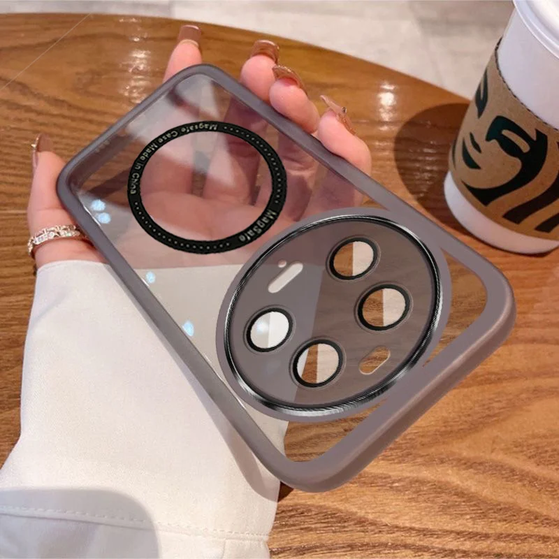 For Magsafe Luxury Silicone Transparent Case for Xiaomi 13 15 14 Ultra 14T pro Magnetic Wireless Charging Cover Poco f7 X7 Pro
For Magsafe Luxury Silicone Transparent Case for Xiaomi 13 15 14 Ultra 14T pro Magnetic Wireless Charging Cover Poco f7 X7 Pro
