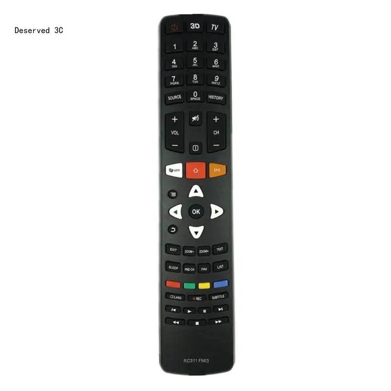 Замена пульта дистанционного управления RC311 FMI3 для L43P1US 65XTU815 L50C1US L55P2US
Замена пульта дистанционного управления RC311 FMI3 для L43P1US 65XTU815 L50C1US L55P2US