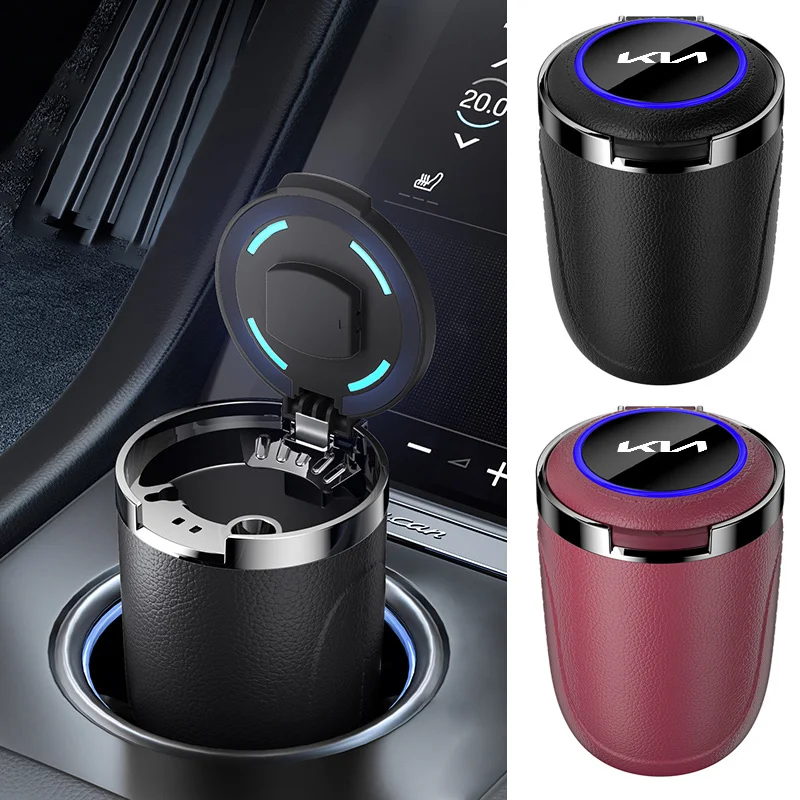 One Click Opening of Car Ashtray with Metal Lining and LED Light Push Type Splash Car Ashtray For Kia Sportage K5 Picanto Cerato
One Click Opening of Car Ashtray with Metal Lining and LED Light Push Type Splash Car Ashtray For Kia Sportage K5 Picanto Cerato