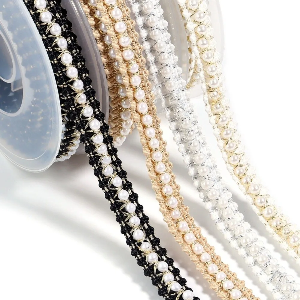2yard/lot DIY Sewing Pearl Bead Lace Ribbon Dress Skirt Sewing Solid Color Wrapping Gift Ribbons Handmade Fabric Trim Ribbons
2yard/lot DIY Sewing Pearl Bead Lace Ribbon Dress Skirt Sewing Solid Color Wrapping Gift Ribbons Handmade Fabric Trim Ribbons