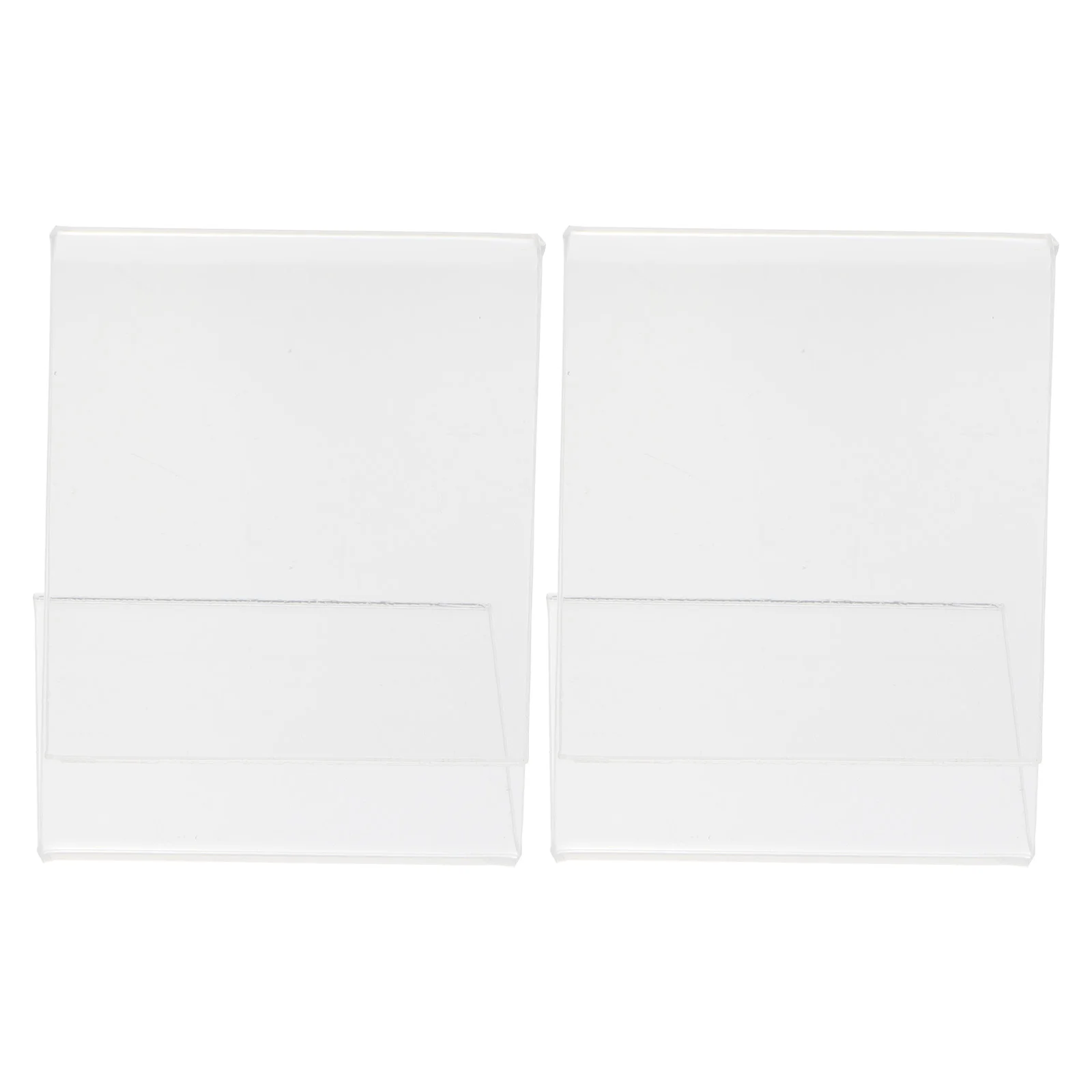 QR Code L Shape Display Stand Name Cards Holder Price Label Sign Holders Acrylic Desktop
QR Code L Shape Display Stand Name Cards Holder Price Label Sign Holders Acrylic Desktop