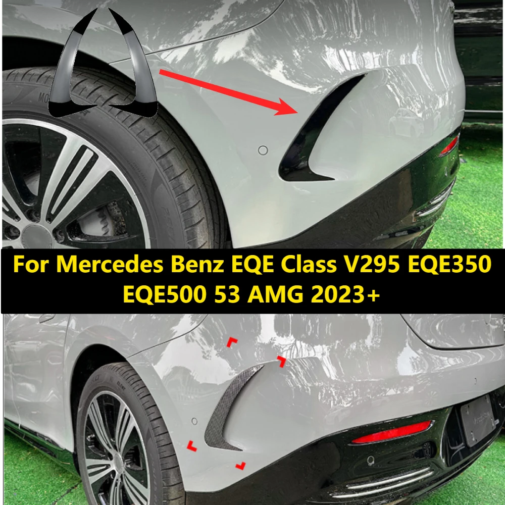 For Mercedes Benz EQE Class V295 EQE350 EQE500 53 AMG 2023+ Rear Bumper Lip Splitter Spoiler Air Vent Cover Styling Kits
For Mercedes Benz EQE Class V295 EQE350 EQE500 53 AMG 2023+ Rear Bumper Lip Splitter Spoiler Air Vent Cover Styling Kits