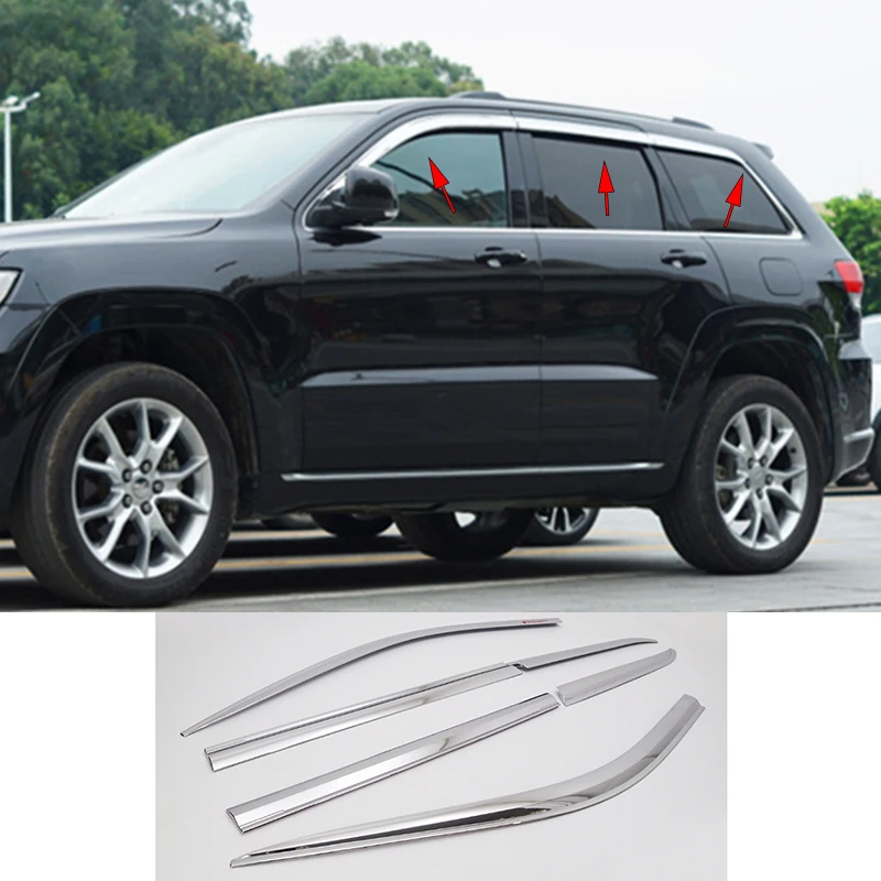 Car accessories FIT For Jeep Grand Cherokee 2011-2021 chrome waterproof Door Window Visor Vent Shades Sun Rain Guard
Car accessories FIT For Jeep Grand Cherokee 2011-2021 chrome waterproof Door Window Visor Vent Shades Sun Rain Guard