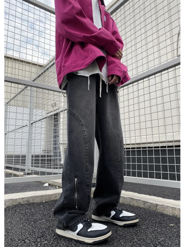 Американские джинсы в стиле ретро для мужчин, весенне-осенние, модные, в стиле хип-хоп, слегка расклешенные, прямые, длинные брюки
Американские джинсы в стиле ретро для мужчин, весенне-осенние, модные, в стиле хип-хоп, слегка расклешенные, прямые, длинные брюки