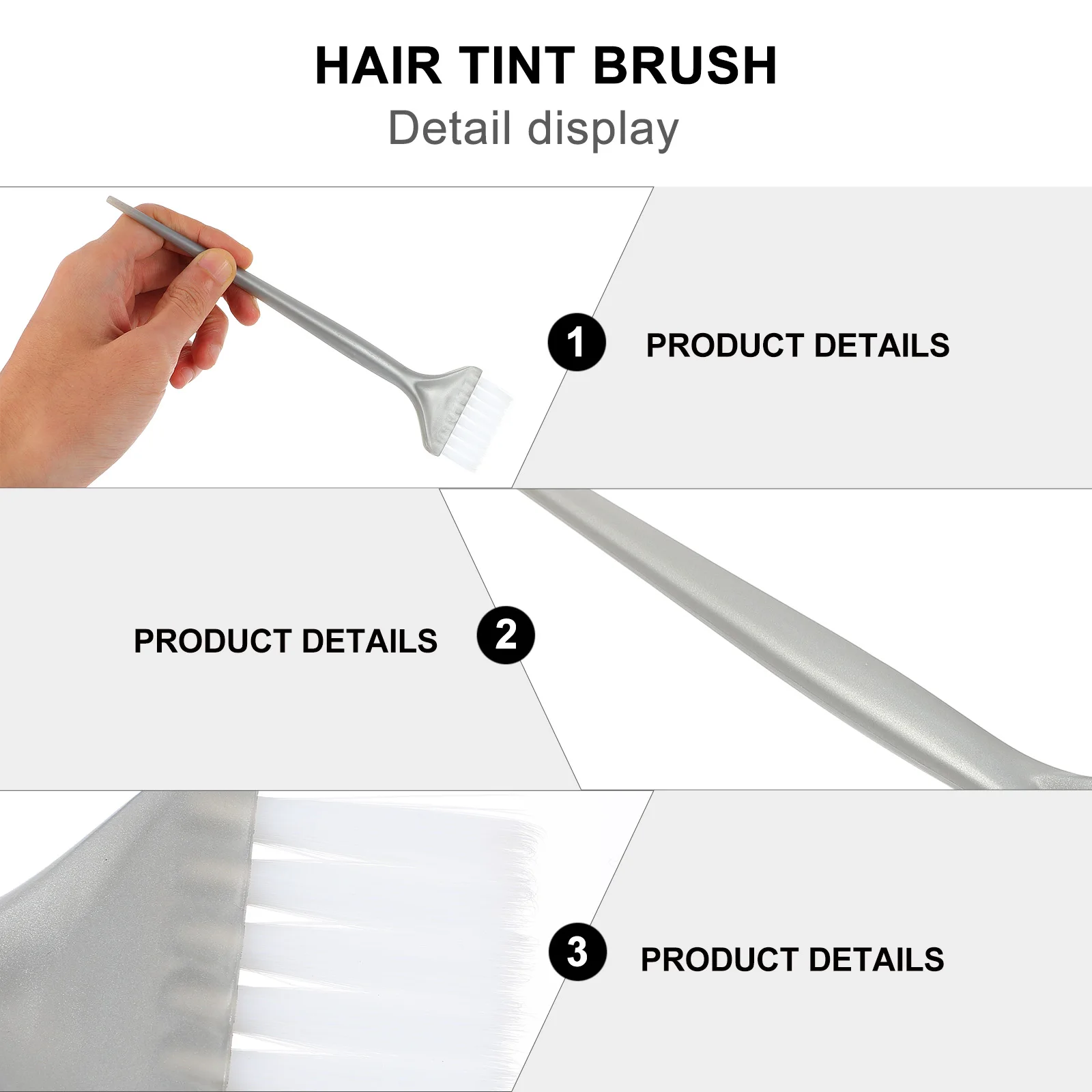 2pcs Soft Comb Set Durable Reusable Plastic Hair Dye Brush Home Styling Hair Coloring Brush Tools Salon Use 
2pcs Soft Comb Set Durable Reusable Plastic Hair Dye Brush Home Styling Hair Coloring Brush Tools Salon Use