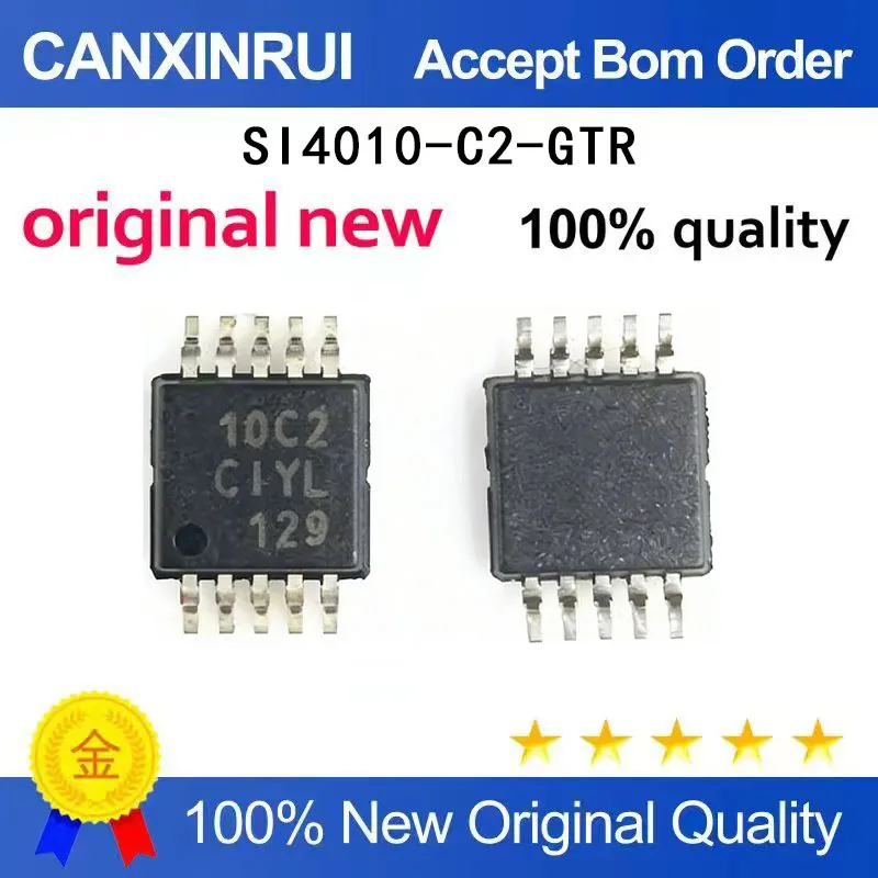 (5-100 pieces)SI4010-C2-GTR SMT MSOP-10 silk screen 10C2 wireless transceiver chip brand new original
(5-100 pieces)SI4010-C2-GTR SMT MSOP-10 silk screen 10C2 wireless transceiver chip brand new original